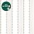 PAPEL de Parede Infantil - LISTRAS ONDINHAS VERDE E  ROSA - Imagem 1