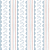 PAPEL de Parede Infantil - LISTRAS ONDINHAS COM FOLHINHAS AZUL E ROSA - Imagem 4