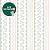 PAPEL de Parede Infantil - LISTRAS ONDINHAS COM FOLHINHAS VERDE E ROSA - Imagem 1