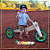 Bicicleta de Equilíbrio EM MADEIRA - Evolutiva 3 Estágios - VERDE - Imagem 13