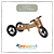 Bicicleta de Equilíbrio EM MADEIRA - Evolutiva 3 Estágios - PRETA - Imagem 2