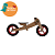 Bicicleta de Equilíbrio EM MADEIRA - Evolutiva 2 Estágios - VERMELHA - Imagem 1