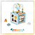 Brinquedo de Madeira - Cubo de Atividades ESPACIAL - TOOKY TOY - Imagem 4