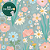 PAPEL de Parede Infantil "Coleção Sheepy" MAXI FLORES - VERDE - Imagem 1