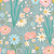 PAPEL de Parede Infantil "Coleção Sheepy" MAXI FLORES - VERDE - Imagem 4