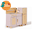 Kit Cozinha Infantil + Geladeira Brinquedo de Madeira  - ROSA MILKSHAKE COM PALHINHA INDIANA - Imagem 1