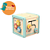Brinquedo de Madeira - Cubo de Atividades ANIMAIS DA FLORESTA - TOOKY TOY - Imagem 1