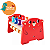 Brinquedo de Madeira - BATE BATE - TOOKY TOY - Imagem 1