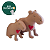 Bichinho de Pano - CAPIVARA MÃE NOÊMIA em Plush - Imagem 1