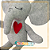 Bichinho de Pano - ELEFANTE JÚLIO em Plush - Imagem 3