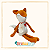 Bichinho de Pano - RAPOSA AMORA em Plush - Imagem 4