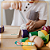 Brinquedo de Madeira Comidinha - KIT 7 LEGUMES COM CORTE - NEWART TOYS - Imagem 14