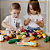 Brinquedo de Madeira Comidinha - KIT 7 LEGUMES COM CORTE - NEWART TOYS - Imagem 6