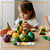 Brinquedo de Madeira Comidinha - KIT ABACAXI, AMEIXA, MORANGO E PÊRA - NEWART TOYS - Imagem 7