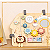 Brinquedo de Madeira - PAINEL DE ATIVIDADES BRINCA & APRENDE - TOOKY TOY - Imagem 2