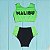 Biquíni Infantil e Juvenil Verde Neon Malibu - Imagem 1