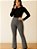 Calça Flare Feminina Cintura Alta Confortável e Estilosa - Imagem 3