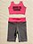 Conjunto Academia Infantil Brooklyn Girl Rosa - Imagem 2
