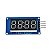 Módulo Display 7 Seg 4 Dígitos Vermelho Tm1637 Arduino - I2c - Imagem 3