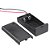 Suporte para Bateria 9V case com capa e chave - Imagem 1