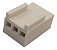Conector Alojamento KK 3 Vias Fêmea 180°G 2.54mm - Imagem 1
