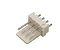 Conector KK 4 Vias Macho 180° 2.54mm - Imagem 1