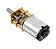 Mini Motor DC com Redução 6V 100RPM - Imagem 1