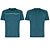 Camiseta Lupo T-Shirt LSport Berlin Mescla Azul - Tamanho GG - Imagem 2