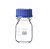 Frasco Reagente C/Tampa Azul Autoclavável Incolor 100Ml Ronialzi - Imagem 1