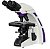 Microscopio Binocular Otica Finita Acromatico LED 1600x C/ Dispositivo Polarização New Optics - Imagem 1