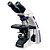 Microscópio Biológico Binocular de Ótica Infinita Planacromático LED 3W Aumento 1600X Revólver 5 Objetivas New Optics - Imagem 1