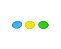 Jogo Com Filtros Amarelo, Verde e Azul Global Optics - Imagem 1
