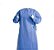 Avental Cirurgico Azul Padrão tamanho G - 1UN Descarpack - Imagem 1