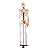 Modelo Esqueleto Humano com Nervos e Vasos Sanguíneos - 85cm - 4D ANATOMY - Imagem 1