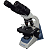 Microscopio Binocular Otica Finita Acromatico Led Aumento 2000x - Global - Imagem 1