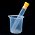 KIT URINA TUBO TP AMARELA 12 ML C/ BECKER- JPROLAB - Imagem 1