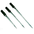 CALADOR ACO INOX 40 CM CABO DE BORRACHA 22MM - JPROLAB - Imagem 1