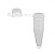 Tubo PCR tampa plana Livre Dnase Rnase 0,2ml pcte 1000unid NEST - Imagem 1