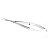 Tesoura Noyes Iris Reta 12 Cm P/ Micro Cirurgia  - Abc Instruments - Imagem 1