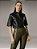 Camisa Cropped de Couro Legítimo - Bruna - Imagem 6
