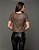 Blusa Couro Legítimo - Gabi - Imagem 4