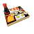 Brinquedo madeira Montessori Comidinhas Kit Sushi - New Art - Imagem 1