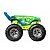 Carro Hot Wheels Monster Trucks Carrinho Carbonator verde - Imagem 2