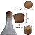 Garrafão de Vidro Cachaça Pinga Transparente tampa rolha 8L - Imagem 6
