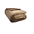 COBERTOR MICROFIBRA VELOUR 300G CASAL 180X220 MARROM CAMESA - Imagem 1