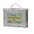 Cobertor manta Berço infantil Liso Flannel Macio 300g Cinza - Imagem 1