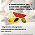 Kit 03 frutinhas madeira Kiwi Mamão Melancia + Faca New art - Imagem 5