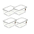 CAIXA POTE ORGANIZADOR PLASTICO CRISTAL 15L - ORDENE - Imagem 3