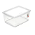 CAIXA POTE ORGANIZADOR PLASTICO CRISTAL 15L - ORDENE - Imagem 1