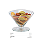 Taça vidro Martine Média Pé Baixo 1030ml 18x12,5cm Luvidarte - Imagem 2
